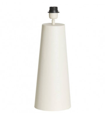 Base lampada in metallo crema opaco Ø18x43cm - Light & Living - Nardini Forniture