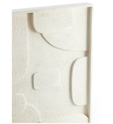 Wall decoration in cream wood 80x8x60cm - Light & Living - Nardini Forniture