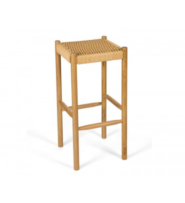 Wooden kitchen stool 35X35H75cm - Andrea House - Nardini Forniture