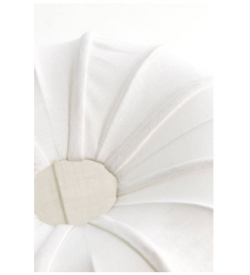 Lampada a sospensione in tessuto bianco Ø60x45cm - Light & Living - Nardini Forniture