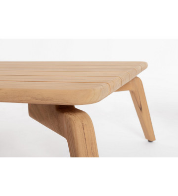 Teak wood smoke table 120X70cm - Andrea Bizzotto - Nardini Forniture