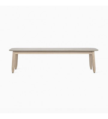 Teak coffee table and ceramic top 129x45cm - Vincent Sheppard - Nardini Forniture