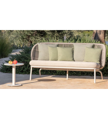 White rope lounge sofa - Vincent Sheppard - Nardini Forniture