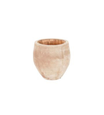 Vaso artigianale in terracotta brunita Ø22cm - Andrea Bizzotto - Nardini Forniture