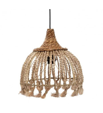 Suspension lamp in natural fiber H33 cm - Nardini Forniture