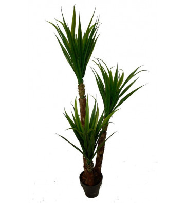 Artificial plant of Yucca with 3 trunks H180 cm - Nardini Forniture
