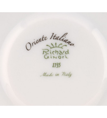 Coffee cup with saucer Bario Oriente Italian - Richard Ginori - Nardini Forniture