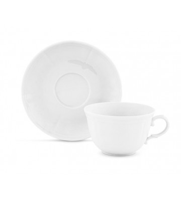 Breakfast cup with saucer Old white shower - Richard Ginori - Nardini Forniture