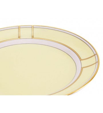 Plate Dessert Diva yellow Ø20cm - Richard Ginori - Nardini Forniture