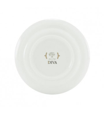 Plate Dessert Diva Rose Ø20cm - Richard Ginori - Nardini Forniture