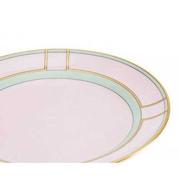 Plate Dessert Diva Rose Ø20cm - Richard Ginori - Nardini Forniture