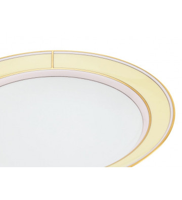 Plate Fondo Diva yellow Ø24cm - Richard Ginori - Nardini Forniture