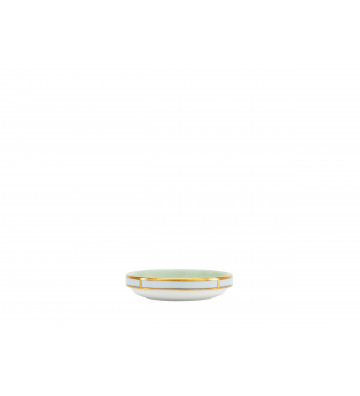 Butter plate and lid Green diva Ø 10cm - Richard Ginori - Nardini Forniture