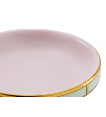 Butter plate and lid Pink diva Ø 10cm - Richard Ginori - Nardini Forniture