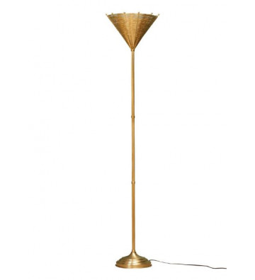 Floor lamp in gold metal H150cm - Chehoma - Nardini Forniture