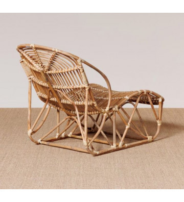 Natural rattan lounge chair - Chehoma - Nardini Forniture