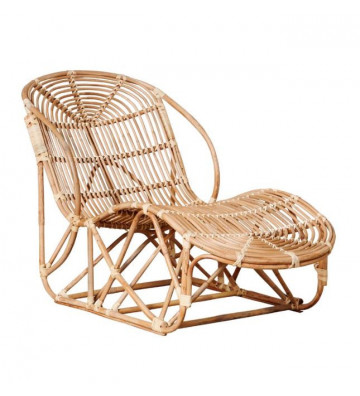 Natural rattan lounge chair - Chehoma - Nardini Forniture