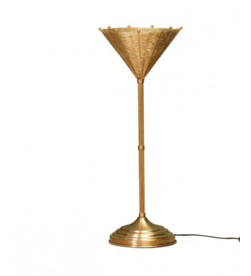 Table lamp in gilded iron - Chehoma - Nardini Forniture