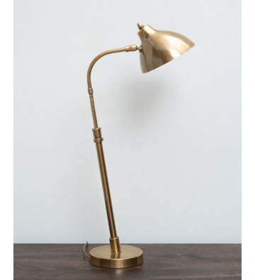 Adjustable table lamp in gold brass - Chehoma - Nardini Forniture