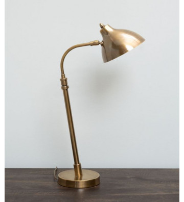 Adjustable table lamp in gold brass - Chehoma - Nardini Forniture