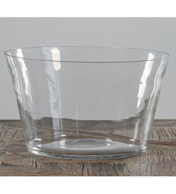 Clear glass cup Ø26.5cm - Nardini Forniture