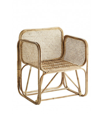 Nadine model bamboo design armchair - Nardini Forniture