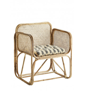 Nadine bamboo design armchair