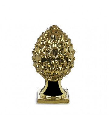 Decorative gold cone h20cm