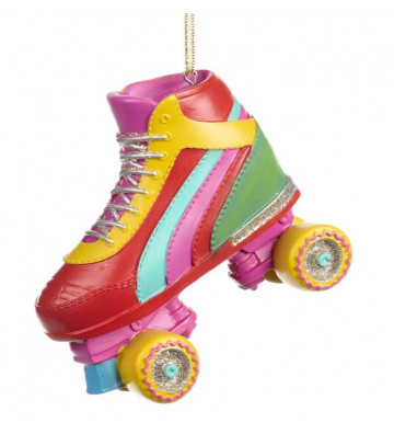 FUNKY RAINBOW ROLLER SKATE...