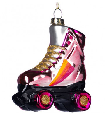 GLASS FUNKY ROLLER SKATE 11CM