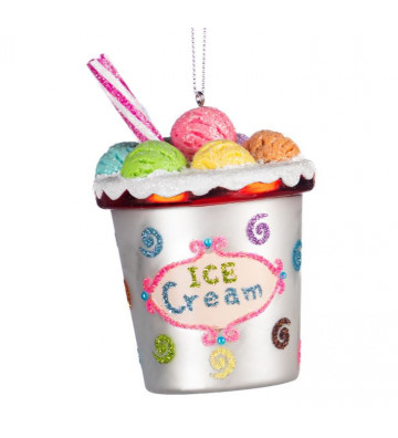 GLASS ICE CREAM IN POT 11CM