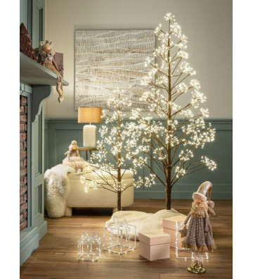 Albero di Natale grande con 1365 led H 180 cm - L'Oca Nera - Nardini Forniture