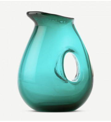 Glass carafe with Green Forum Sea - Pols Potten - Nardini Forniture