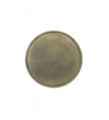 Side table Envira circular antique gold Ø39xH50cm