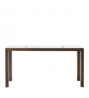 Consolle table Tardieu in ottone e marmo 150x40xH76,5 cm - Eichholtz - Nardini Forniture