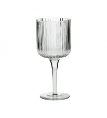 Glass - Transparent red wine goblet ø7.5 xh 17.5 cm