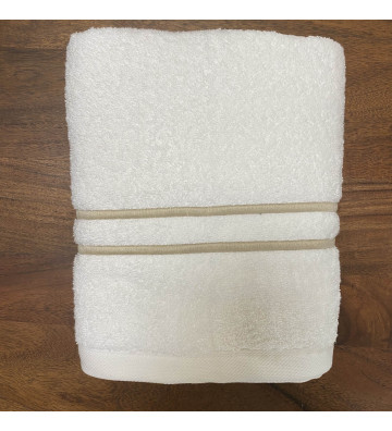 Solid color 100x150cm shower towel and double rod