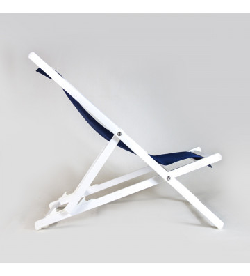 Deckchair in White Aluminum / + color variants