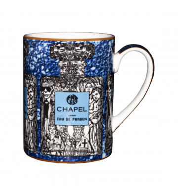 Tazza Endless Chapel Blu mug - Geminiano Cozzi Venice - Nardini Supplies