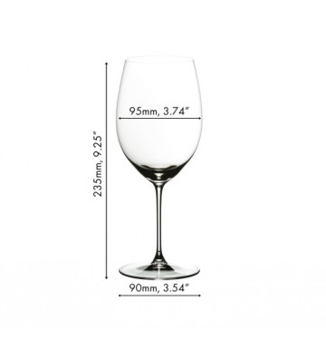 Glass Veritas Cabernet/Merlot - Riedel - Nardini Forniture