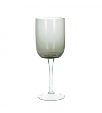 Red wine glass smoke - Mistery Glass - Pomax - Nardini Forniture