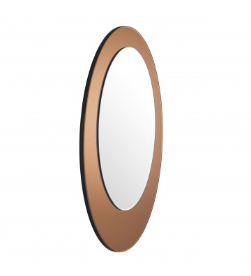 Mirror DeVito Oval Amber 63xH90 cm - Eichholtz - Nardini Forniture