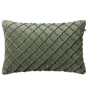 Deva Velvet pillow cover Green forest 40x60 cm - Nardini Forniture
