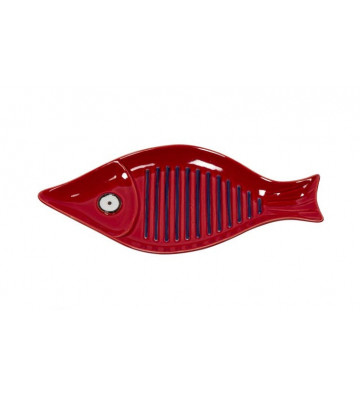 Piatto decorativo pesce rosso e blu - Chehoma - Nardini Forniture.jpeg