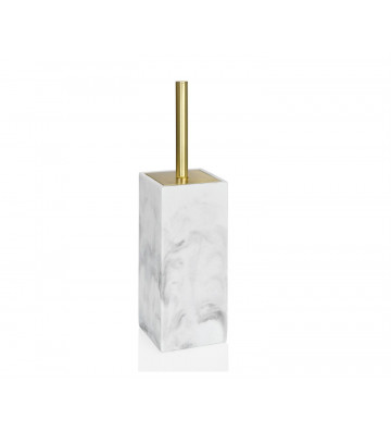 Rectangular marble effect and gold 8x33 cm - Andrea House - Nardini Forniture