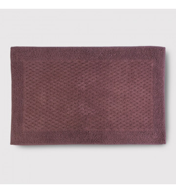 Tala bath mat in pink cotton 60x120cm
