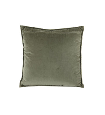 Circle square cushion in green velvet 60x60cm - Light&Living - Nardini Forniture