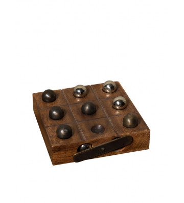 Fillet board game in wood and metal