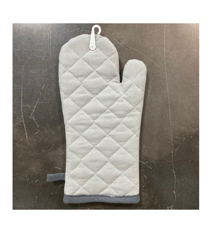 Greta Baking Glove in Grey Cotton - One House and Design - Nardini Forniture