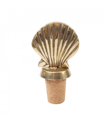 Gold and cork shell caps 4x3x7cm - Nardini Forniture
